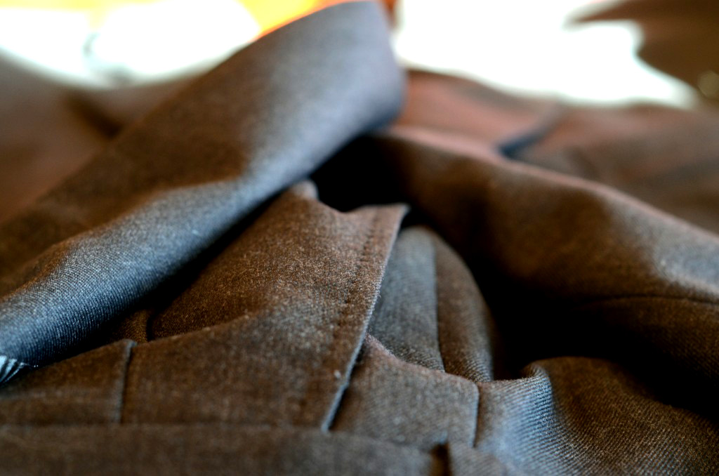 pick stitching on custom pants