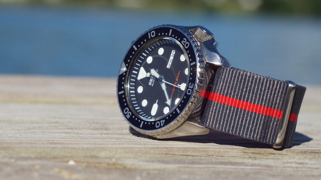 nato style watch band