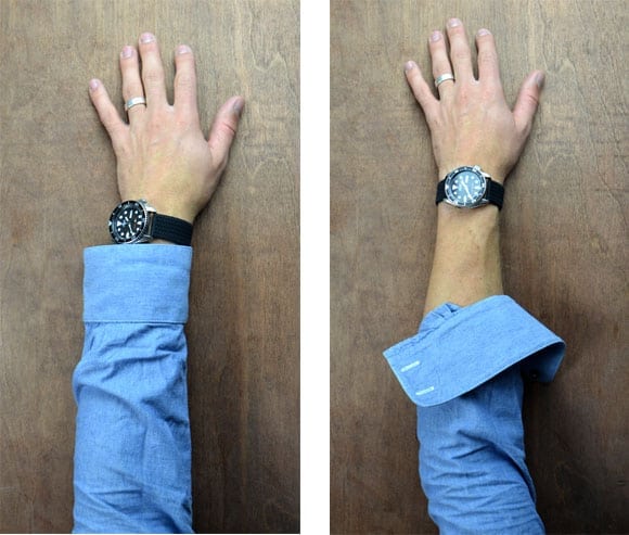 step 1 casual sleeve roll
