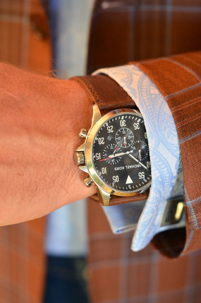 how to match your watch to your suit for a dressy occasion