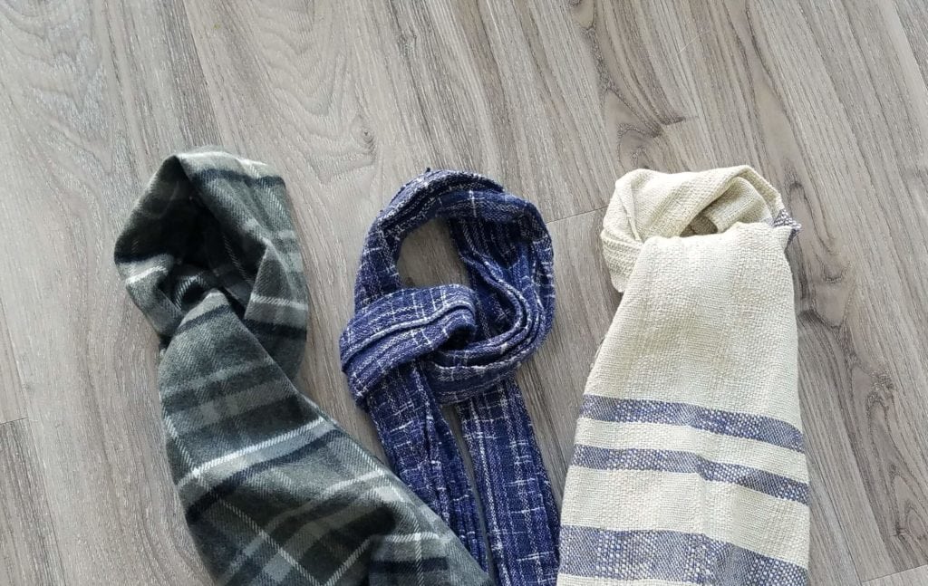some cotton and woolen scarf options