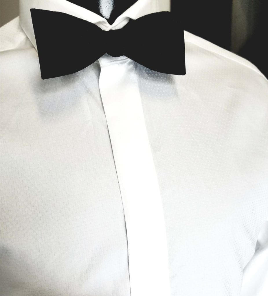 how to buy a tuxedo dress shirt with a fly front