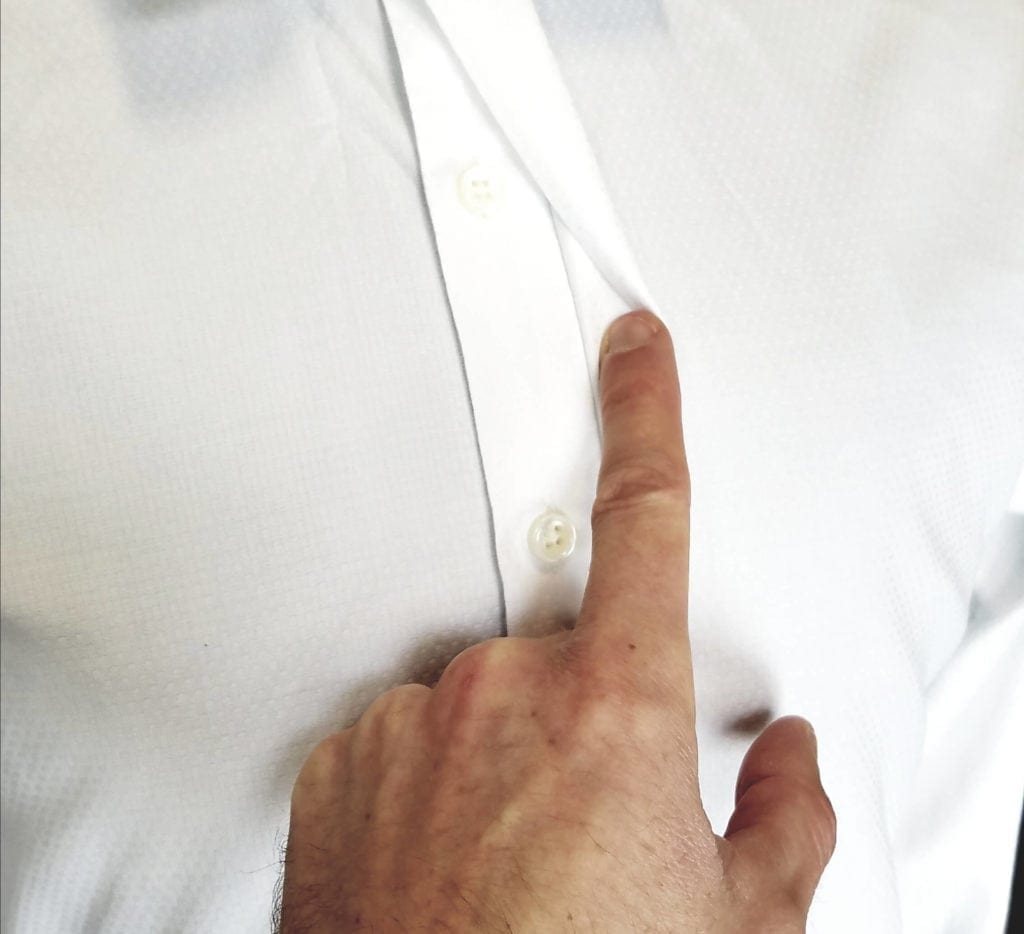 buttons under the fly front