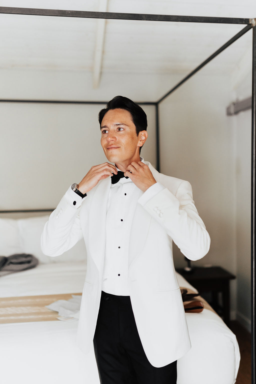 White tuxedo jacket