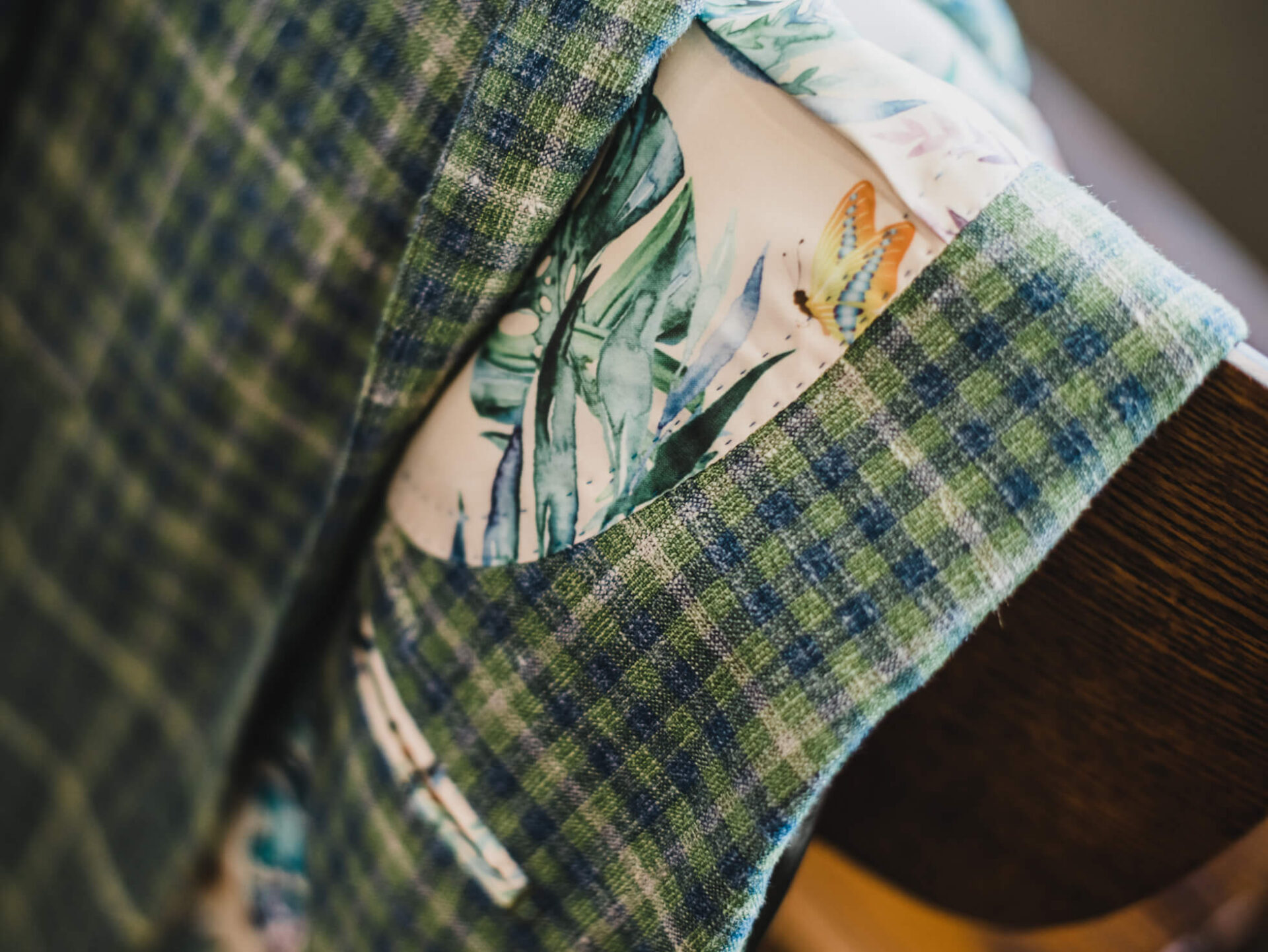 Linen suit